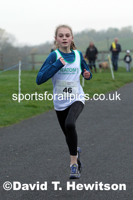 Boys and Girls under-13s 2021 Heaton Memorial Road Races, Town Moor, Newcastle. Photo: David T. Hewitson/Sports for All Pics